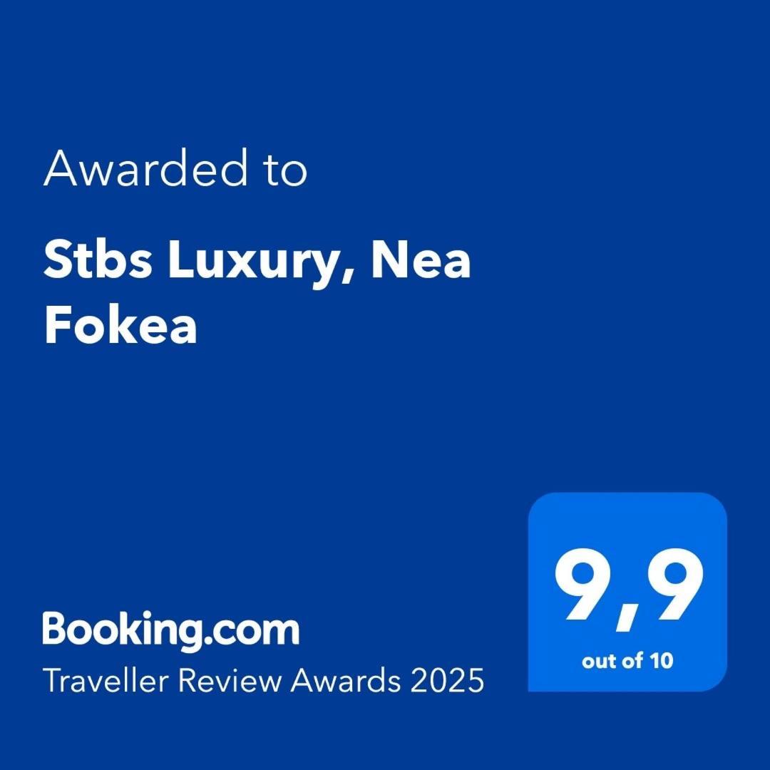 Stbs Luxury, Nea Fokea Lejlighed Eksteriør billede